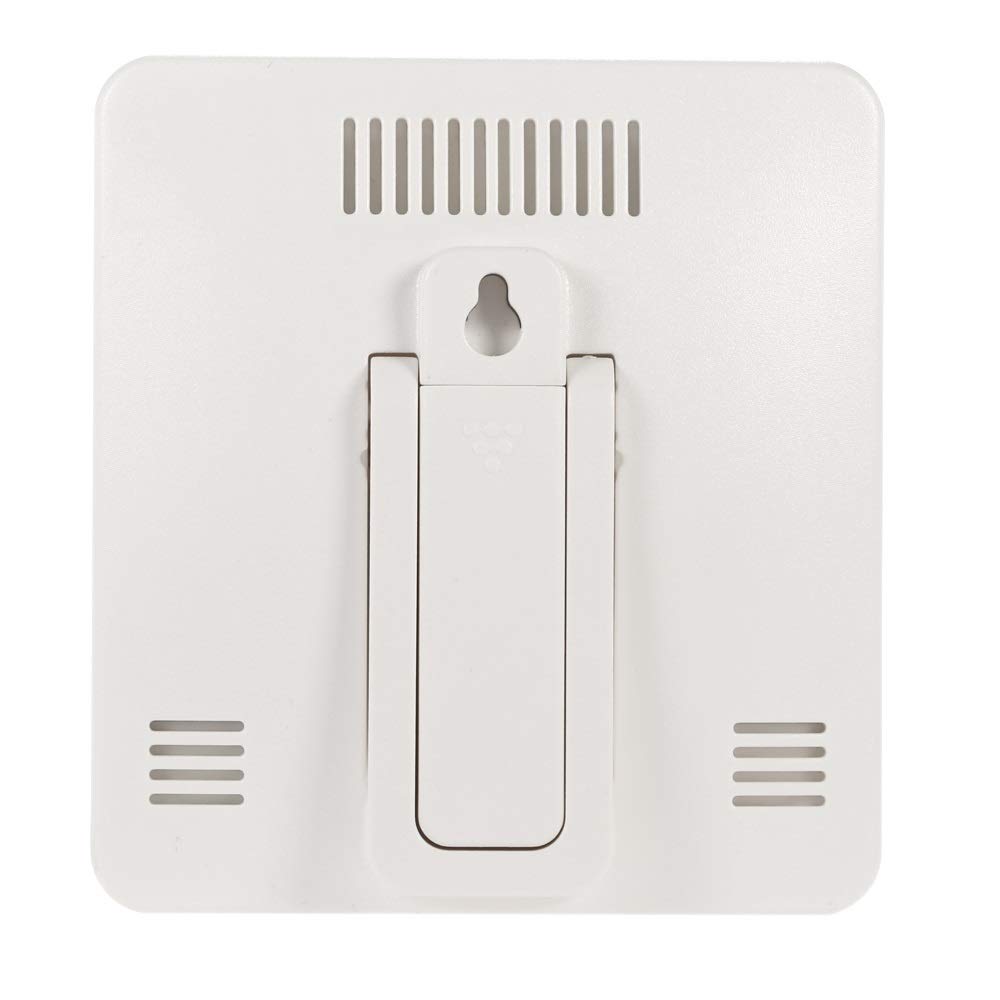 JFDBGU High-accuratezza del termometro Digitale LCD igrometro Temperatura Elettronica Temperatura di umidità Meter Orologio Stazione meteorologica Indoor