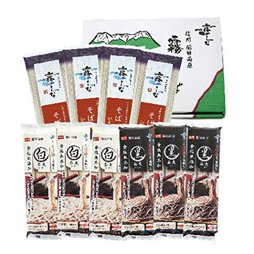 はくばく 霧しなそば三昧 1ケース(全10袋) 詰め合わせセット 信州 開田高原