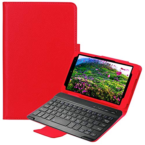 yPCATECz au Qua tab QZ8 pU[P[Xt Bluetooth L[{[hUSz񁙃[}͑Ή yʌ^ QZ8 (KYT32) U[L[{[hP[X (bh)