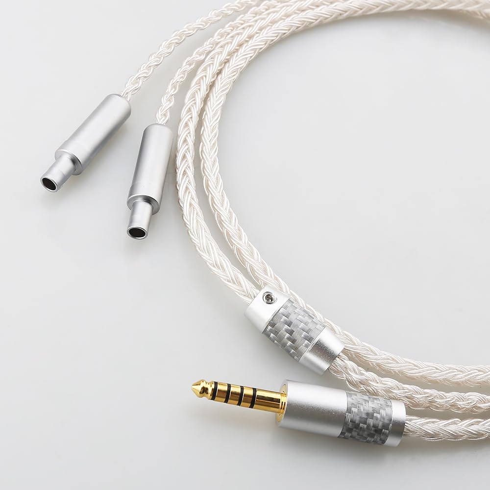 16 Core Upgrade Replacement Cord 2.5/3.5/4.4/6.35mm Male Plug o Headphone Earphone Cable for HD800s HD800 HD820s HD820 HD8XX Dharma D1000 (4.4mm16SHD800)