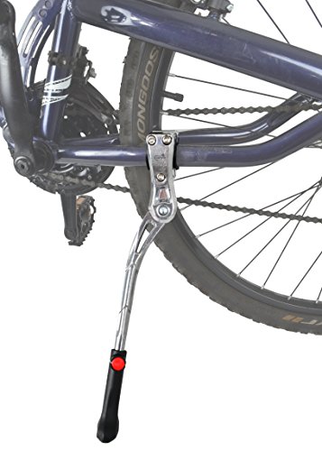 Lumintrail Rear Mount Bike Kickstand Quick Adjust Height Bicycle Side Stand fits Most