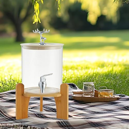 Image of Enakshi Party Drink Dispenser Glass Beverage Dispenser for Water Restaurants Parties Deer|Home & Garden | Kitchen Dining & Bar | Dinnerware & Serving Dishes | Pitchers