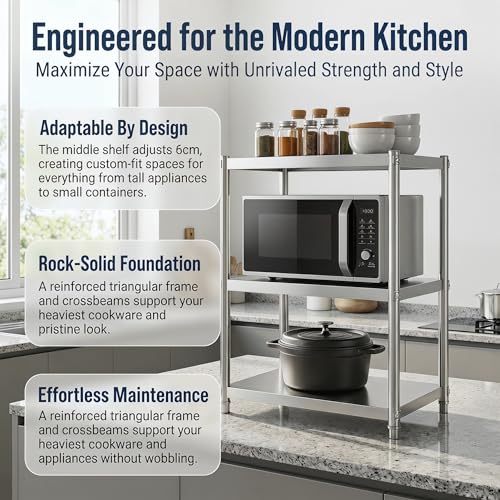 Étagère de rangement en métal durable avec finitions soignées antirouille - 5