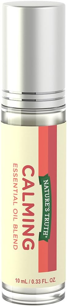 Nature's Truth Essential Oil Roll-On Blend, Calming, 0.33 Fluid Ounce
