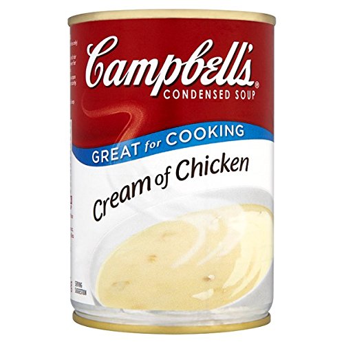 Campbell's Crema de sopa condensada de pollo 295g (paquete de 6 x 295g)