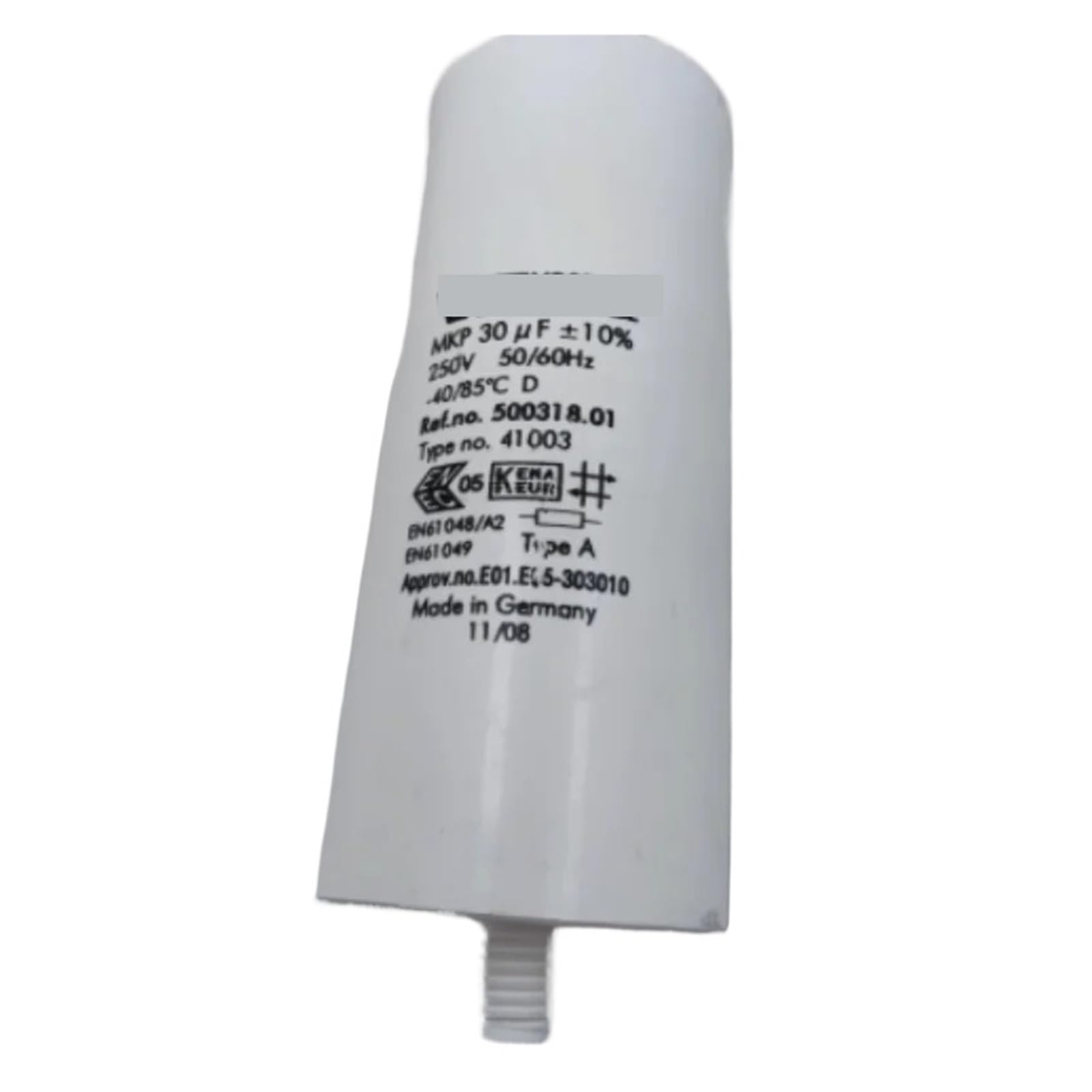 BALYDLUL Capacitance 30uF 250V AC 40X105MM