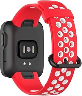 سوار بديل من السيليكون لشاومي مي لايت وأحزمة ساعة ريدمي البديلة