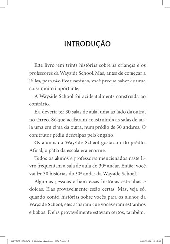 Wayside School 1 – Histórias Divertidas Da Wayside School
