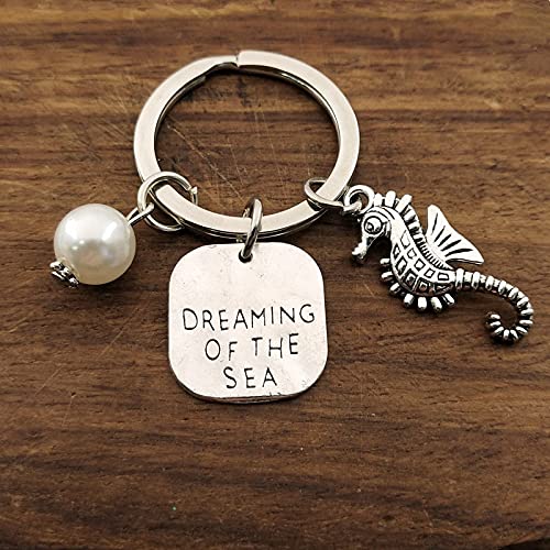 ZOJK 1 Uds Verano Llavero De Concha De Estrella De Mar Llavero De Tortuga Llavero De Tortuga De Mar Playa Mujer Bolso De Regalo Joyería Cover