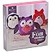 Craft-tastic Pom Stuff Animals - Craft Kit Makes 3 Pompom Stuffed Animals - Owl, Penguin & Fox
