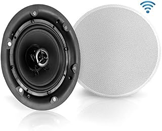 6.5” Ceiling Wall Mount Speakers - 2-Way Full Range Active Passive Speaker System