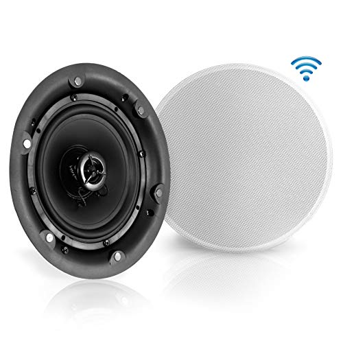 6.5” Ceiling Wall Mount Speakers - 2-Way Full Range Active Passive Speaker System