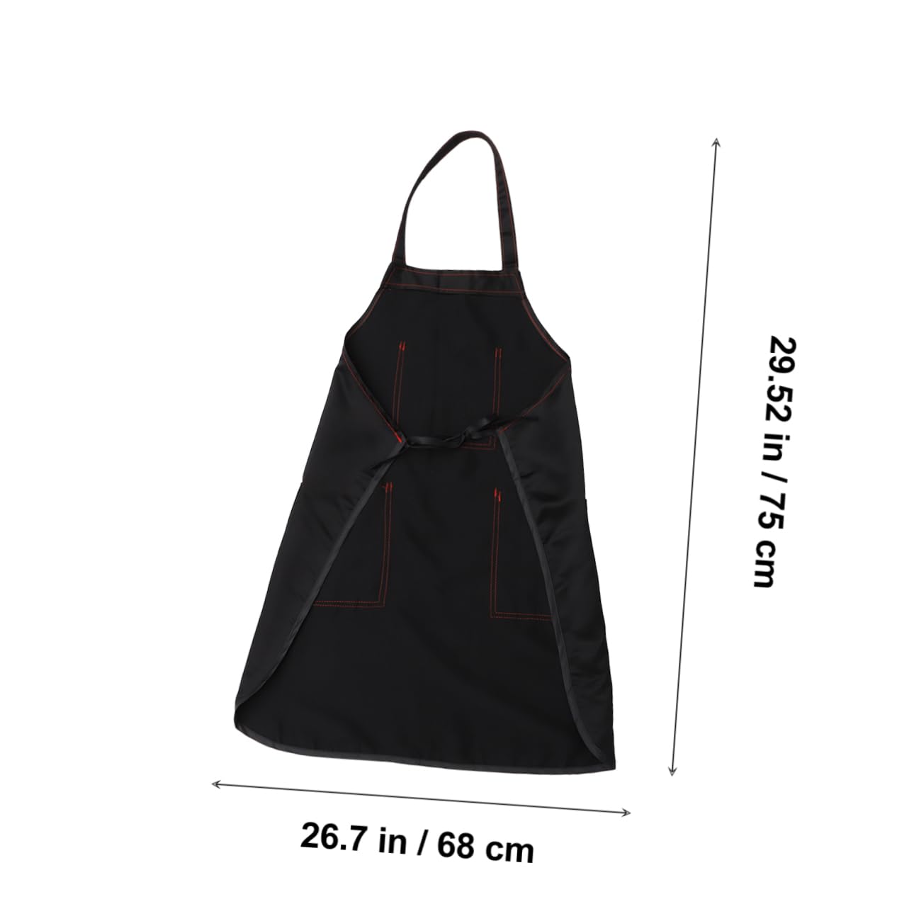 HEALLILY Waterproof Work Apron for Hairdresser Baber Salon Pockets Easy to Wear