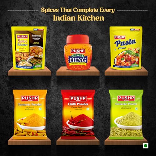 Image of Pushp Brand SOYA Chunks - High Protein and Pure Vegetarian, SOYA Wadi (200g) (Pack of 4)