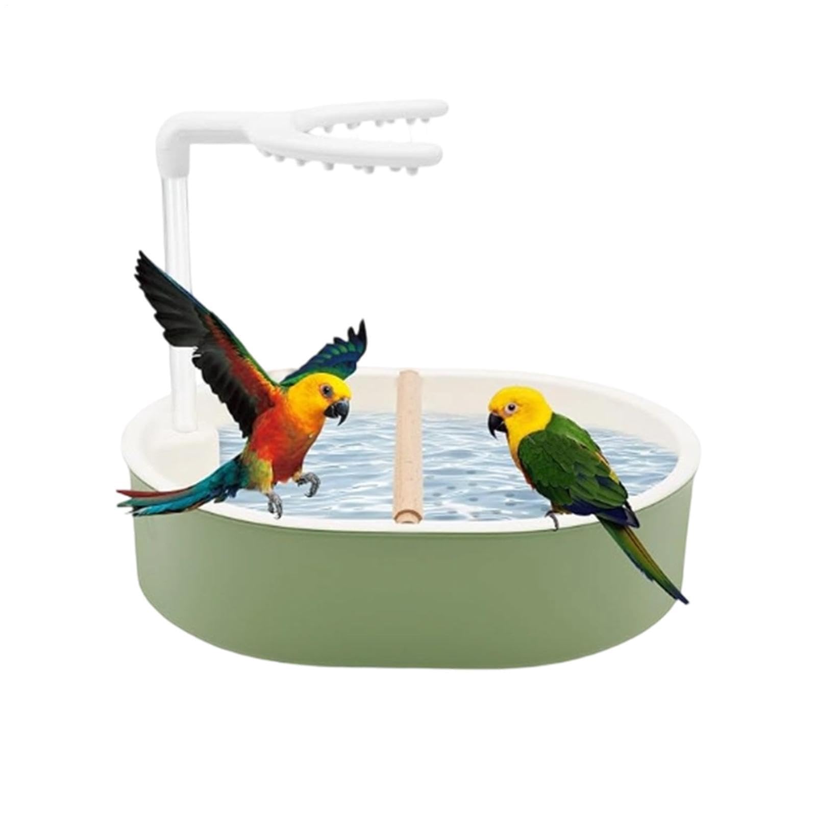 Bain d'oiseau pour cage USB : la douche des perruches