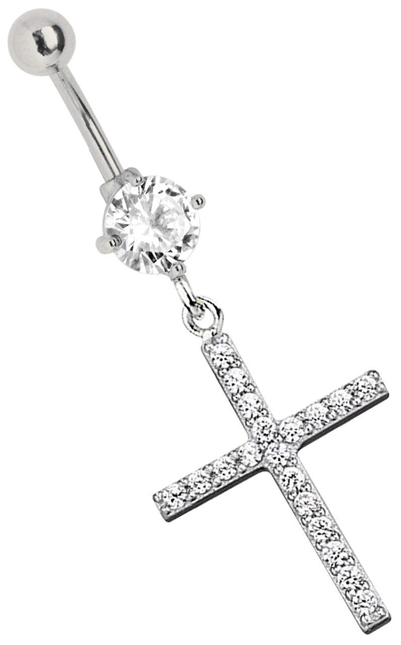 Piercings Ombligo Acero Quirúrgico – Pack 6 Unidades, Longitudes 15/16/21/23/25 Mm, 1.6 Mm Grosor, Con Circonitas