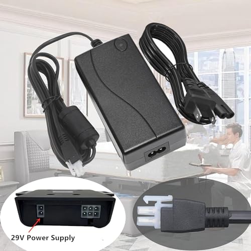 image for Ousaly 2-Pin Power Adapter for Okin Serta Ergomotion Keeson Control Bo
