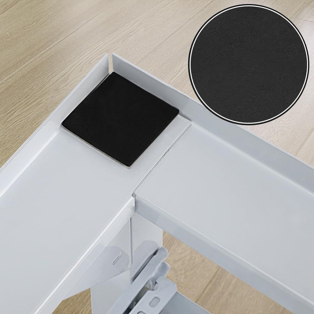 Estructura estable de metal para lavadora, para secadora, elevador de lavadora, con estantes extraíbles, capacidad de carga de 150 kg, base extensible, antideslizante, elevador de pedestal, 60 x 56 x