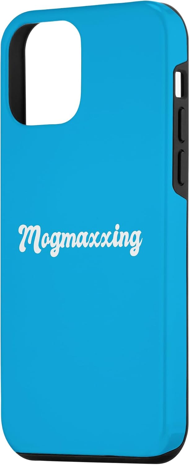 Mogmaxxing Meme Looksmaxxing Mog Mogging Physique Cheekbones Case for iPhone 12 mini image 2