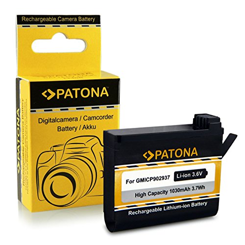 PATONA Batteria GMICP902937 per Garmin Virb Ultra