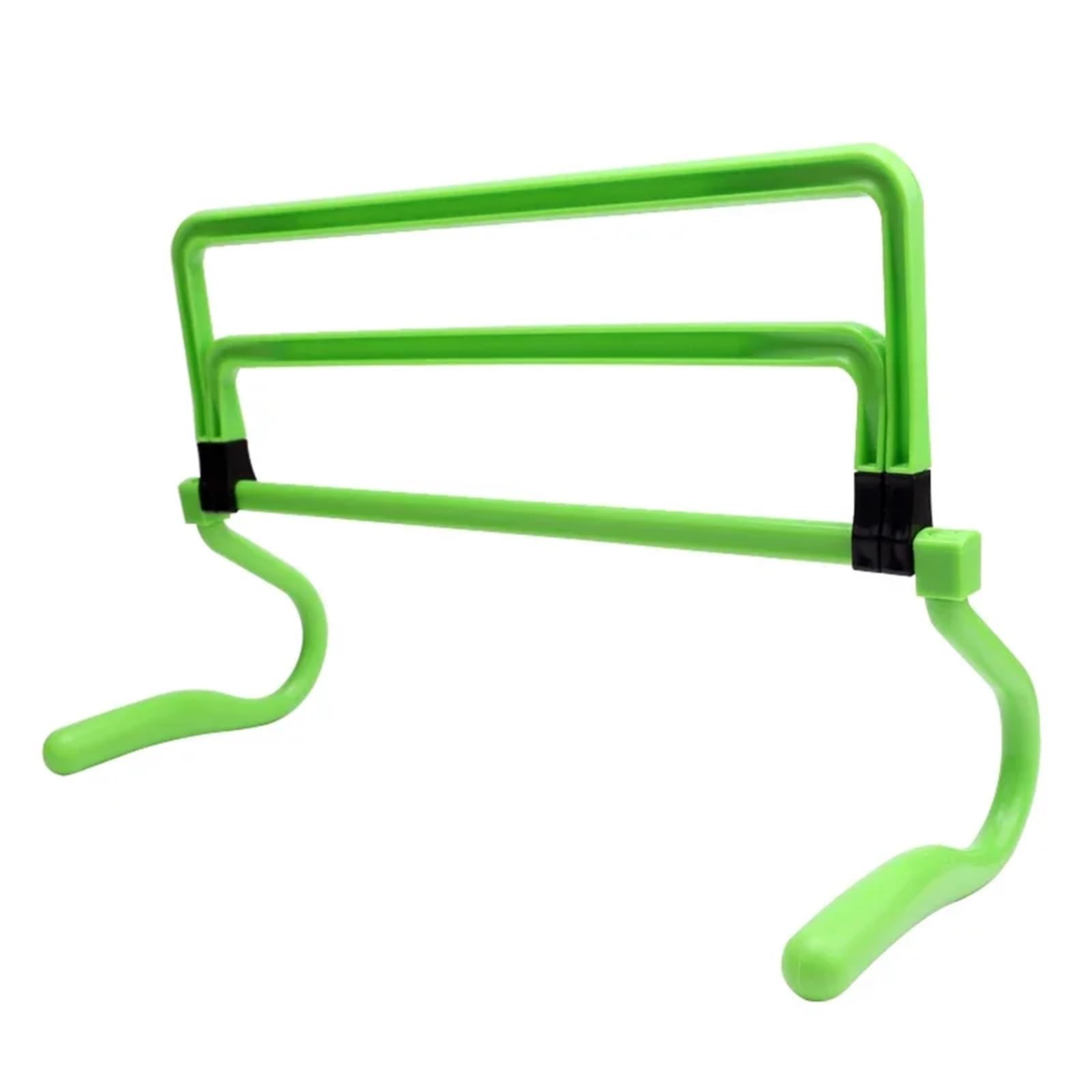 Vallas De Agilidad 1PC Four-Speed Color Adjustable Hurdle Multi-Functional Small Hurdle Football Training Equipment Speed Obstacle Hurdle Jump(Green)