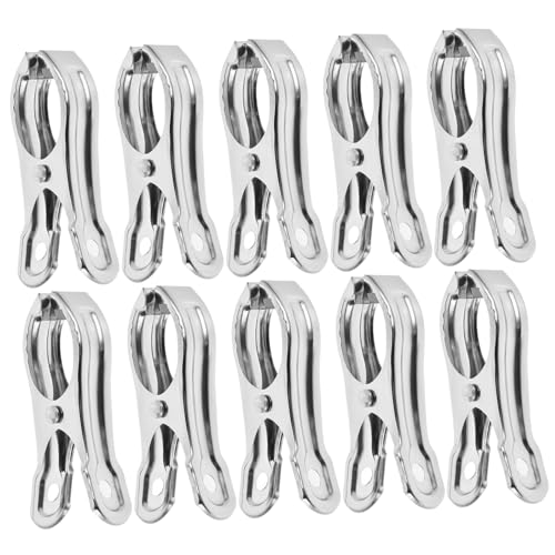 Gatuida 36 pezzi Clip per Piante Piccole Antivento in Acciaio Inossidabile Morsetti Multiuso per Giardino e Serra Fissaggio Sicuro per Teli e Ombreggiature