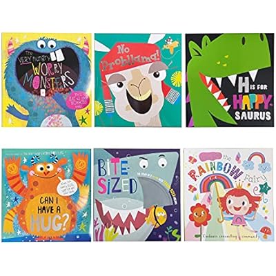 The Very Hungry Worry Monsters Picture Book set x 6 in Bag