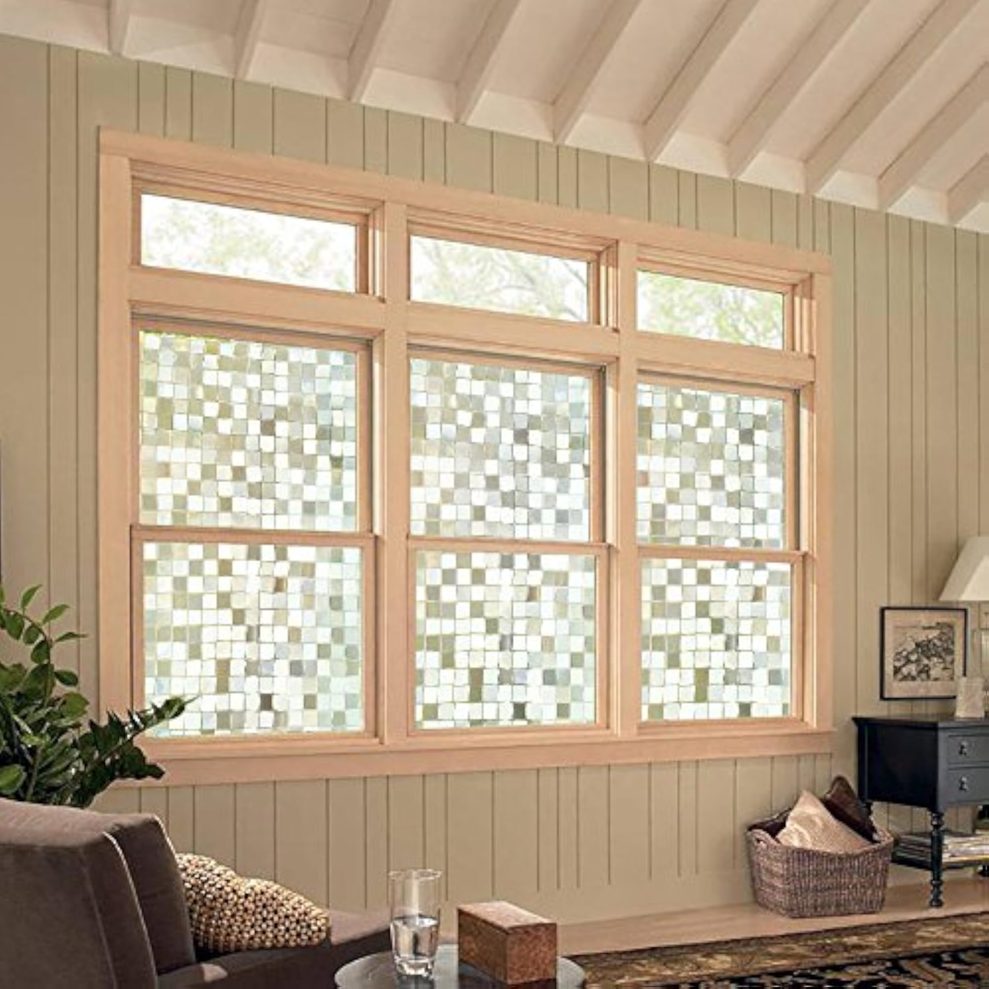 Window Film 3D Static Privacy Decoration Self Adhesive
