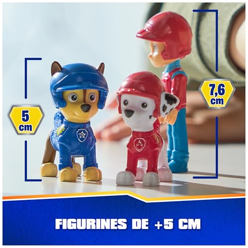 Paw Patrol Pat Patrouille Coffret Cadeau 7 Figurines Rescue Wheels Figurine À Collectionner Thème Tout Terrain Pat Patrouille Jouet Cadeau Enfant Et + Jouet Enfant Et + - vue 6