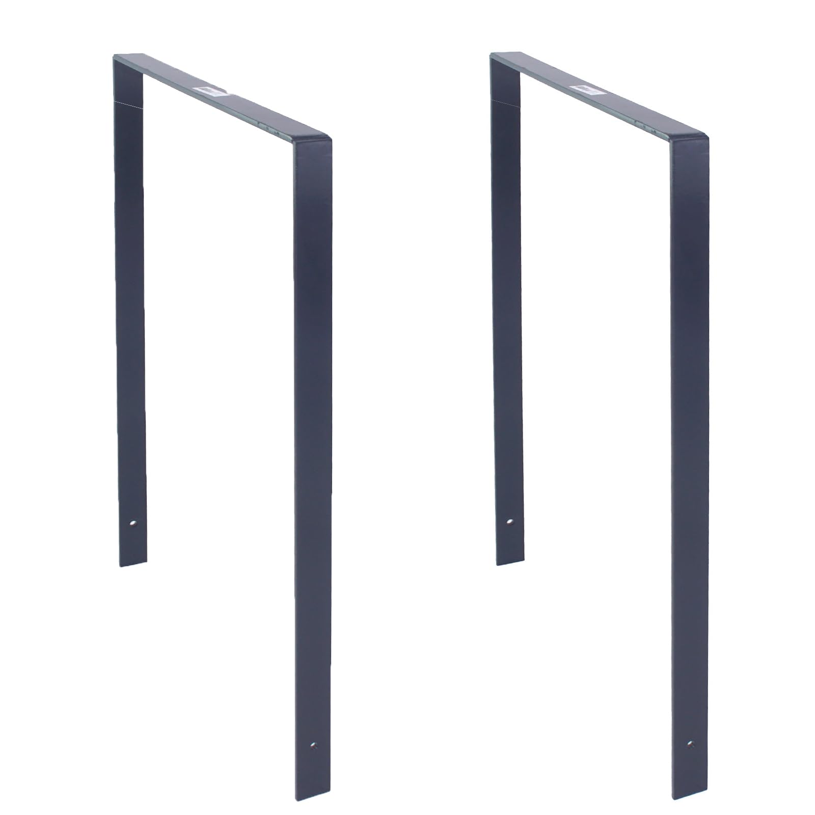 TRUTZHOLM 2x Fahrradanlehnbügel 115x76cm Einbetonieren Flachstahl Anthrazit