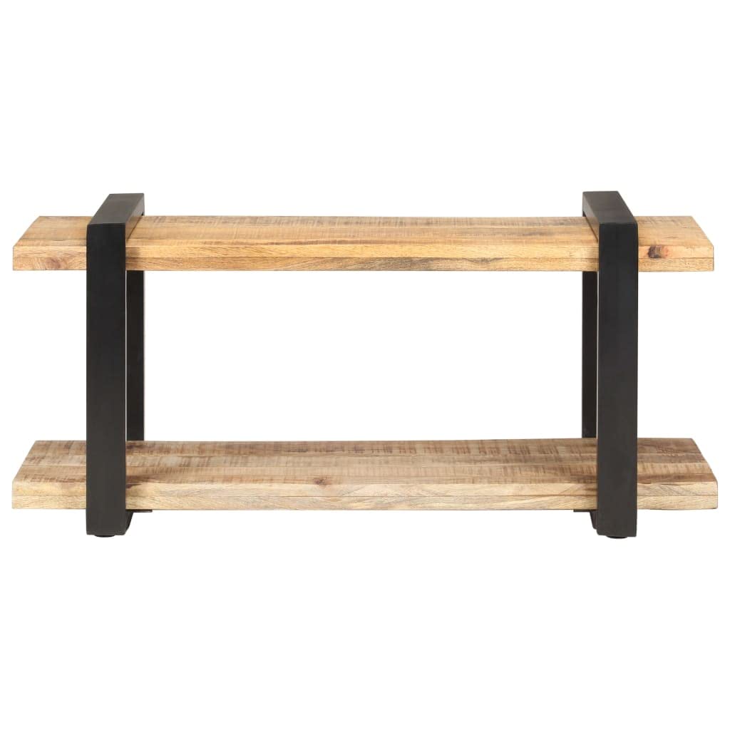 Mobile per TV, 90 x 40 x 40 cm, in legno di mango ruvido