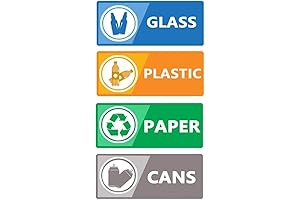 Top Label Recycle Label Decal for Recycle Bin