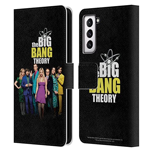 Étui portefeuille cuir Samsung Galaxy S21 5G Big Bang Theory