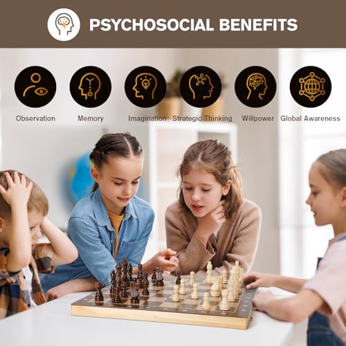 Peradix Chess Set, Wood - Image 4