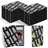 Ding Defend 4x6 Black Trading Card Shipping Protector 110 Pack - Sports Card Protectors Hard Plastic w/Rounded Corners, Hobby Shipping Shield for Graded Cards, Slabs, Top Loaders