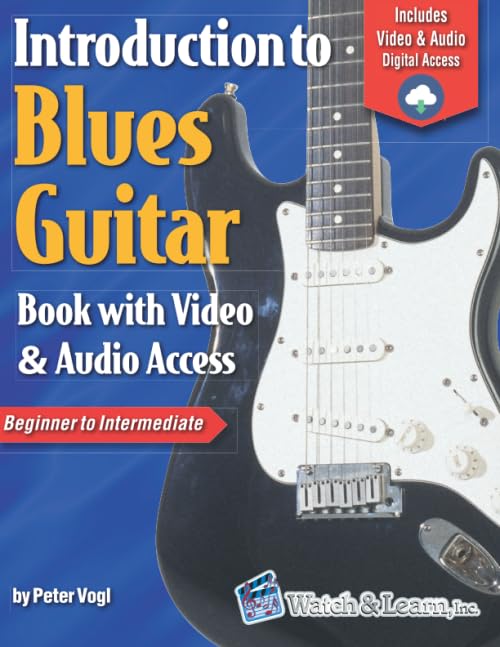 Introduction to Blues Guitar Book with Video & Audio Access