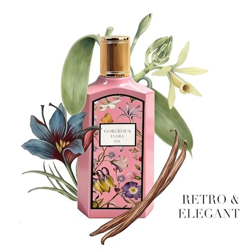 Image of AFLUXE Pink Flora Women's Perfume 3.4 Fl. Oz Eau De Parfum, Delicate Pear Blossom & Gardenia Scents, Long Lasting Sweet Fragrance