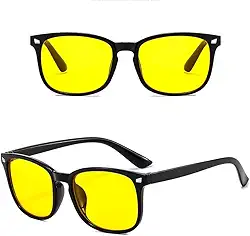 Óculos De Descanso Anti Luz Azul – Ideal para Computador, Celular, Gamer, TV