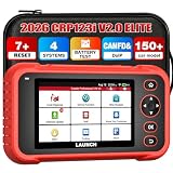 2023 Elite LAUNCH CRP123i Czytnik kodów OBD2 Skaner diagnostyczny OBD2 ENG/ABS/SRS/AT, 3 resetowanie przepustnicy/reset oleju/kalibracja SAS, test akumulatora, AutoVIN