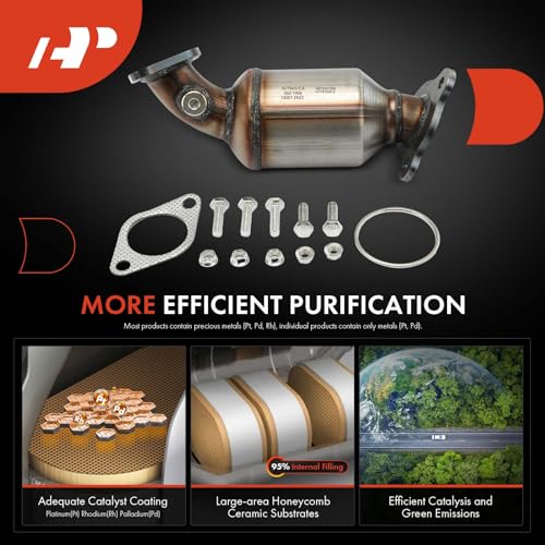 A-Premium Front Left Catalytic Converter Kit Direct-Fit Compatible with Buick LaCrosse 2010-2011 3.6L, FWD, EPA Compliant by A-Premium - Used condition - Image 6