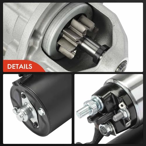 A-Premium Starter Motor Compatible with Ram ProMaster 1500 2014-2017, ProMaster 2500 2014-2018, ProMaster 3500 2014-2018, 3.0L, 12V 2.5KW 9-Teeth Clockwise, Replace# 063521093020, 063521093340 by A-Premium - Image 6