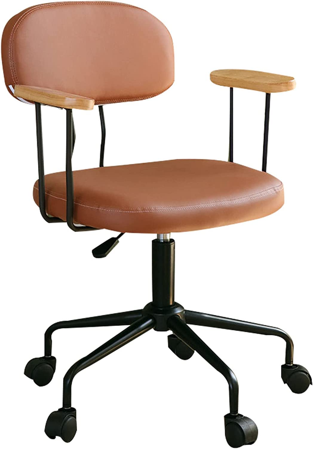Chaise de bureau en cuir PU contre le mal de dos en télétravail