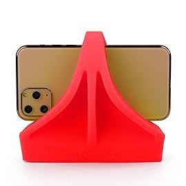 Vapor Fitness Phone Holder Made for PM5 Monitors of Concept 2 Rower, SkiErg and BikeErg - Silicone Smartphone Cradle Compatible with Concept 2 Rowing Machine. Ideal Rower Accessories