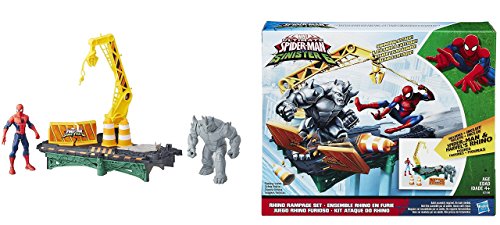 Spider-Man Cenario Homem Aranha Web City Rhino