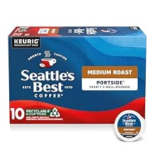 Seattles Best Coffee Portside Blend Previously Signature Blend No. 3 Medium Roast Single Cup Coffee, 10 ct