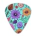 Colored Doodle Flowers Guitar Picks 12 Pack Bass Picks with Organizer Box Guitar Plectrum Includes Thin Medium Heavy Guitar Picks Ukulele Picks for Bass Acoustic Electric Guitars