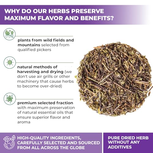 Image of 40 Bags Dried Eyebright Herb Tea Eyesight (Euphrasia) Eyebright Dried Herbal Tea - 40 Count 1.5 g Bags