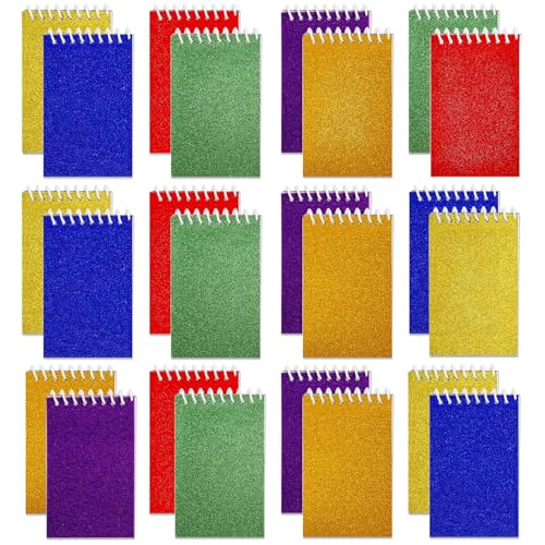 Mejores review On-line Bolso fiesta morado - solo los mejores. 35 Bedwina Mini Blocs de Notas en Espiral de Prisma - (Paquete a Granel de 24) Pequeños Mini Blocs de Notas de Bolsillo para Niños, 2.5 x 3.6 Pulgadas - Blocs de Notas de Bocetos en...