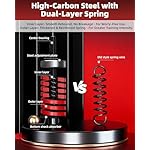 KERUIKE Grip Strength Trainer Forearm Strengthener Hand Grip Exerciser with Adjustable Resistance (11-364 lbs/5.7-165 kg) Finger Workout for Sports, Gym, Home, Rehab - Image 5