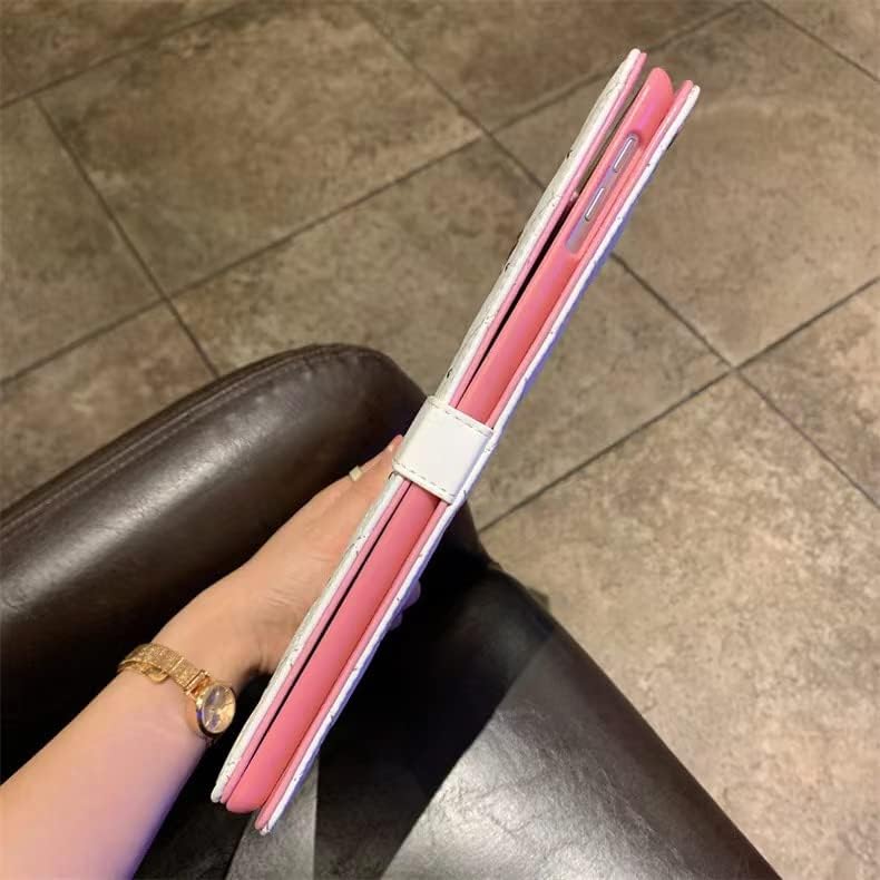 Miniatura 4 de Funda de piel sintética para iPad mini 5Mini 4, bonita corona de diamantes de imitación de diamantes de imitación inteligente apagado automático con